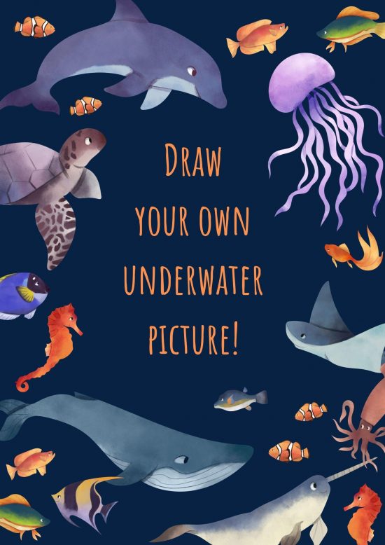 How to draw underwater scenery step by step very easy | Draw underwater  scenery easy for beginners - YouTube