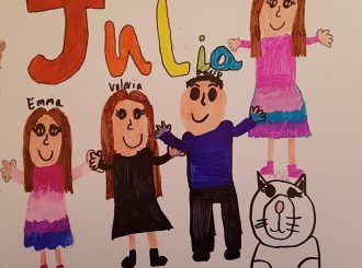 The Cenini Family drawn by Julia