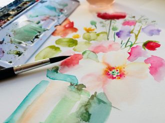 November Botanical Watercolouer