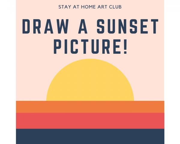 Day 28 - Draw a Sunset Picture!