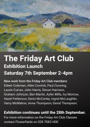 The Friday Art Club Poster